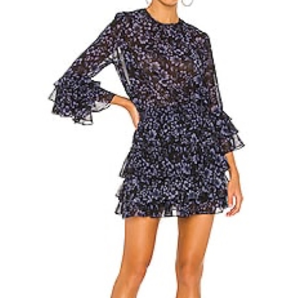 Misa floral dress, M